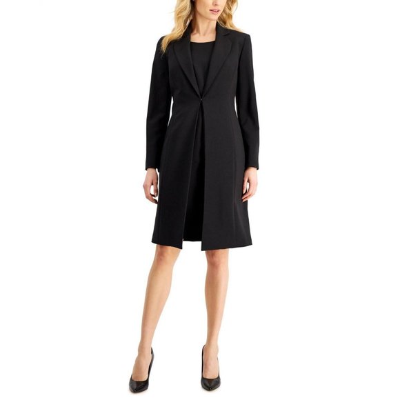 Le Suit Jackets & Coats Nwt Le Suit Womens Long Suit Jacket 5040484
